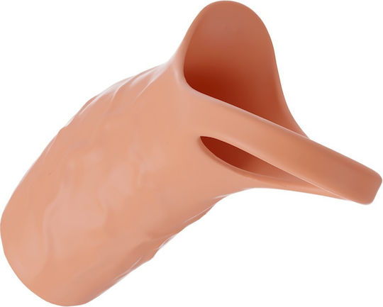 You2Toys Vibro-penis Προέκταση Πέους με Δόνηση Flesh 14cm