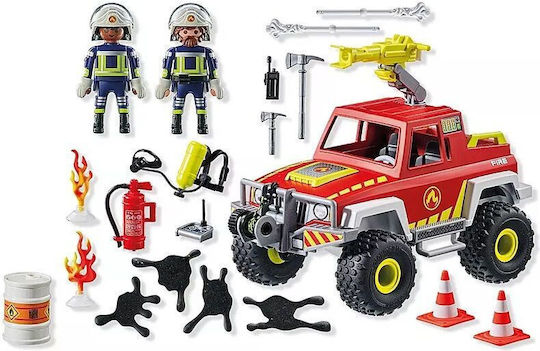 Playmobil Екшън герои Пожарна кола 4x4 за 4-10 години