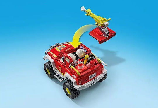 Playmobil Екшън герои Пожарна кола 4x4 за 4-10 години