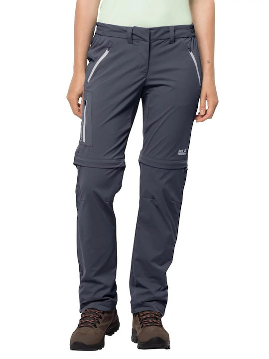 Jack Wolfskin Overland Women's Hiking Long Trousers Blue