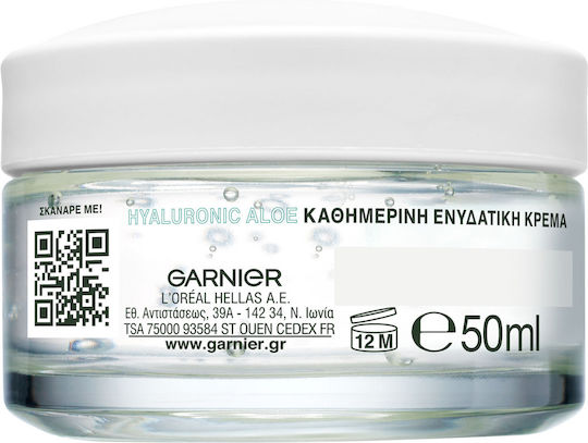 Garnier Hyaluronic Aloe Licht 48h Creme Gesicht Tag mit Aloe Vera 50ml |  Skroutz Germany