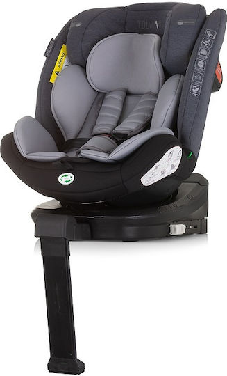 Chipolino Tourino Baby Car Seat i-Size with Isofix Grey Mix 0-36 kg