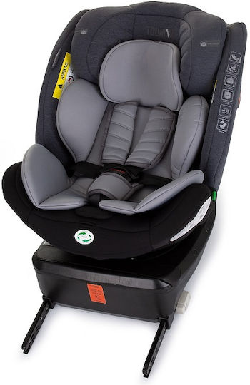 Chipolino Tourino Baby Car Seat i-Size with Isofix Grey Mix 0-36 kg