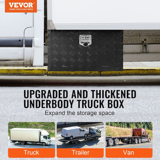 Vevor Unterflur-LKW-Werkzeugkasten 36" X 14" X 16" Anhänger-Wohnmobil-Werkzeugaufbewahrung