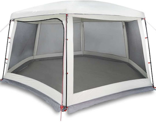 vidaXL Camping Tent Gray 670x590cm