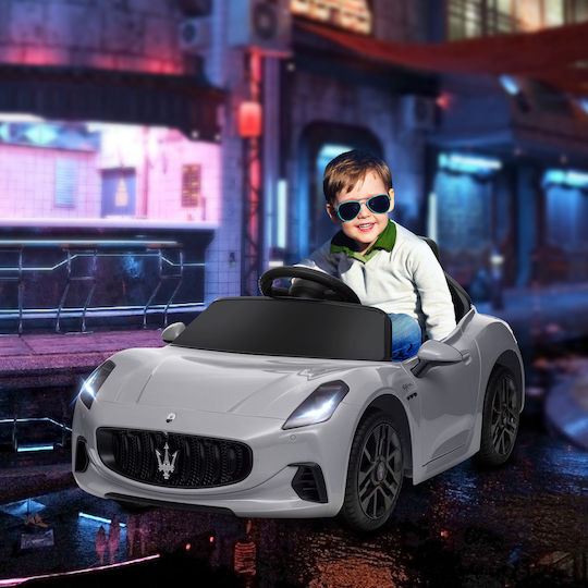 Maserati Gran Turismo Folgore Cu Un Loc Cu Telecomandă Licențiat 12 Volți Gri Pentru 3+ Ani