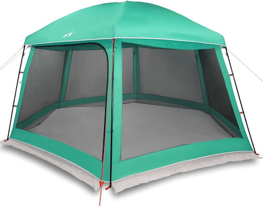 vidaXL Camping Tent Green