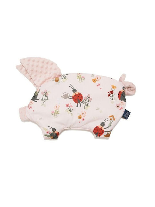La Millou Βρεφικό Μαξιλάρι Ύπνου Sleepy Pig Powder Pink 35x40εκ.