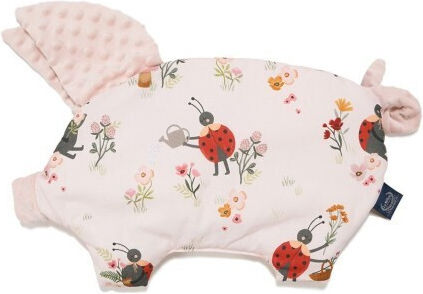 La Millou Perna Pentru Bebeluşi Somn Sleepy Pig Roz Pudrat 35x40 cm