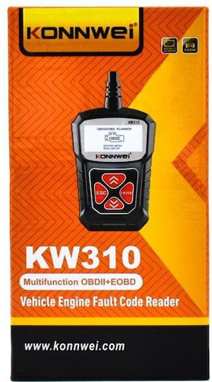 Автомобилна Диагностика с Екран OBD 2 с Кабел