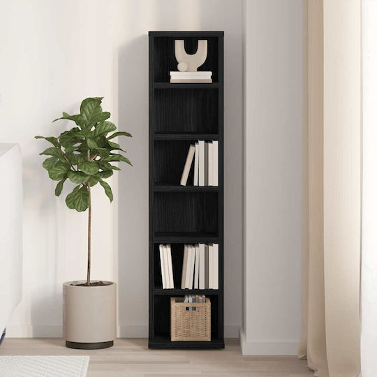 Black Bookcase 21x20x88cm