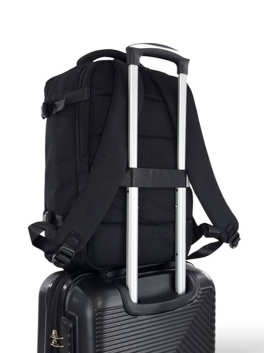 Playful Bags Valize de Călătorie Dure Roz/Aur cu 4 roți Set 2buc & Rucsac
