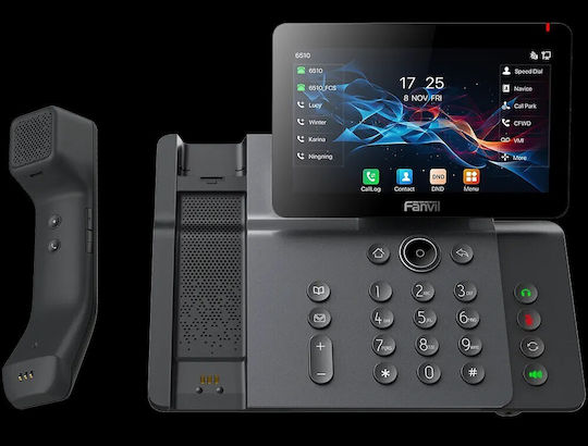 Fanvil V66 Wired IP Phone Black