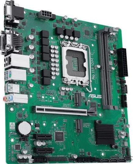 Asus Pro H810M-C-CSM Motherboard Micro ATX με Intel 1851 Socket 90MB1KHP-M0EAYC