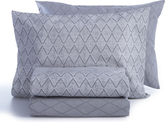 Nef-Nef Homeware Set Einzel 3Stück 160x260cm Torredo Gray