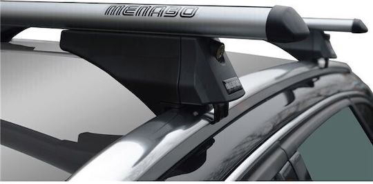 Bare transversale Menabo Tiger Silver XL pentru acoperiș Daihatsu Terios III F800 2017+