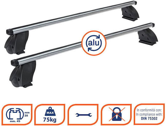 Bare transversale din aluminiu K39 Volkswagen T6 Transporter Model 2015+