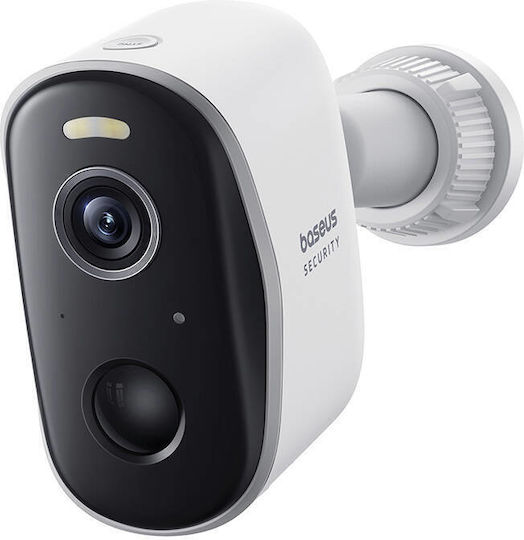 Baseus N1 Plus IP Surveillance Camera Wi-Fi Full HD+ 4MP Waterproof Battery with Two-Way Communication and 2.4mm Lens