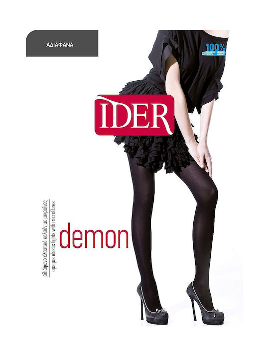 IDER Demon Women's Pantyhose Opaque 70 Den BLUE