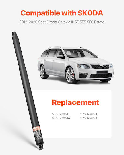 Vevor 2 buc Suporturi Electrice pentru Capotă Compatibile cu Octavia III 2012-2020