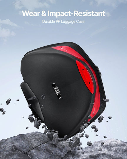 Vevor Motorrad-Topcase 48lt Schwarze