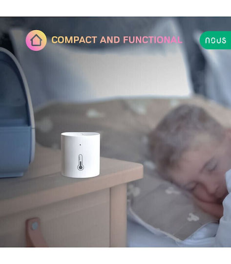 Nous Temperature and Humidity Battery Sensor Wi-Fi and Zigbee