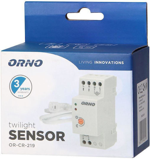 Orno Adjustable Day / Night Photocell 2-100 Lux 20A IP65