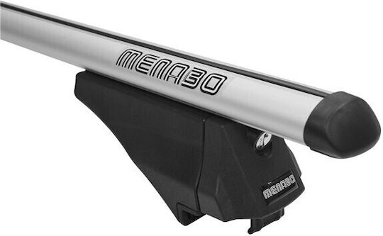 Bare transversale Menabo Tiger Silver Toyota Auris Corolla E180 Touring Sports 2015-2018