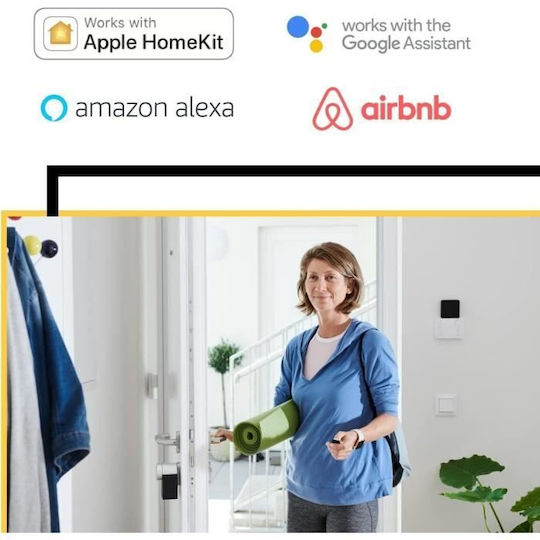 Nuki Kabelloser Tür-/Fensterkontakt Sensor Wi-Fi & Bluetooth