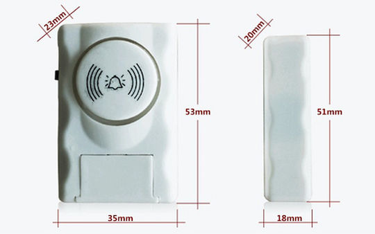 Autonom Alarmsystem mit Türsensor und Sirene