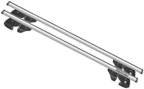 Menabo Sherman Silver Car Roof Bars Mitsubishi Sigma Estate 1980-1987