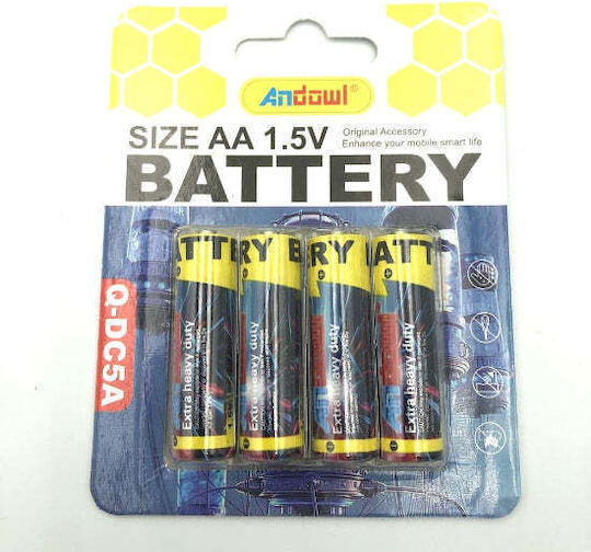 Andowl Μπαταρίες Λιθίου AA 1.5V Μιας Χρήσης (High Performance) 4τμχ