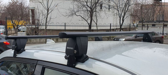 Menabo Delta Black Roof Bars Hyundai I10 La 5 Doors Model 2019+
