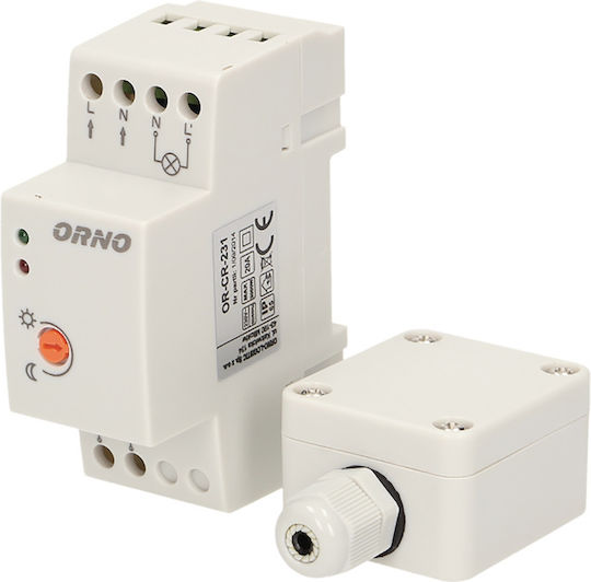 Orno Adjustable Day / Night Photocell 2-100 Lux IP65