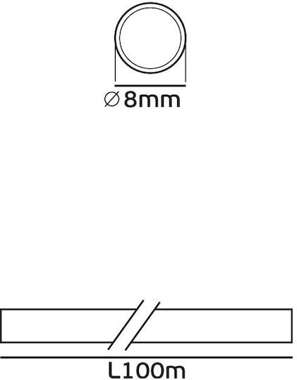 VK Lighting Tub pentru Cabluri 48148-027615