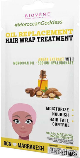 Biovene Öl Ersatz Haarmaske Behandlung Für Reparatur Mit Arganöl & Hyaluronsäure 30g