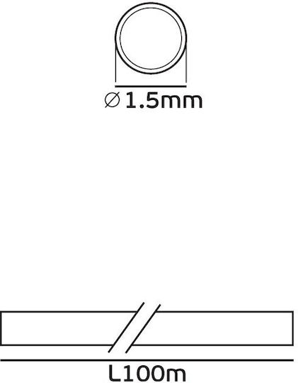 VK Lighting Tub pentru Cabluri 48148-042615