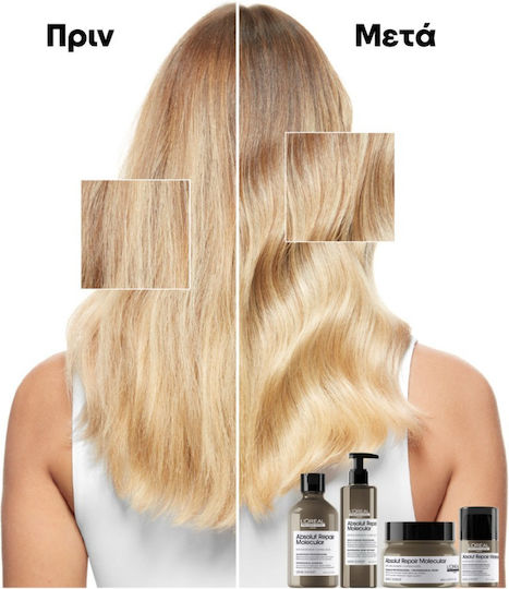 L'Oréal Professionnel Absolut Repair Molecular Hair Mask for Repairing with Peptides 50ml