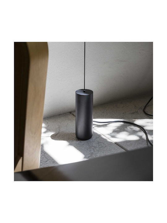 Ideal Lux Filo LED Floor Lamp H704xW6cm. with Warm White Light 1600lm Black