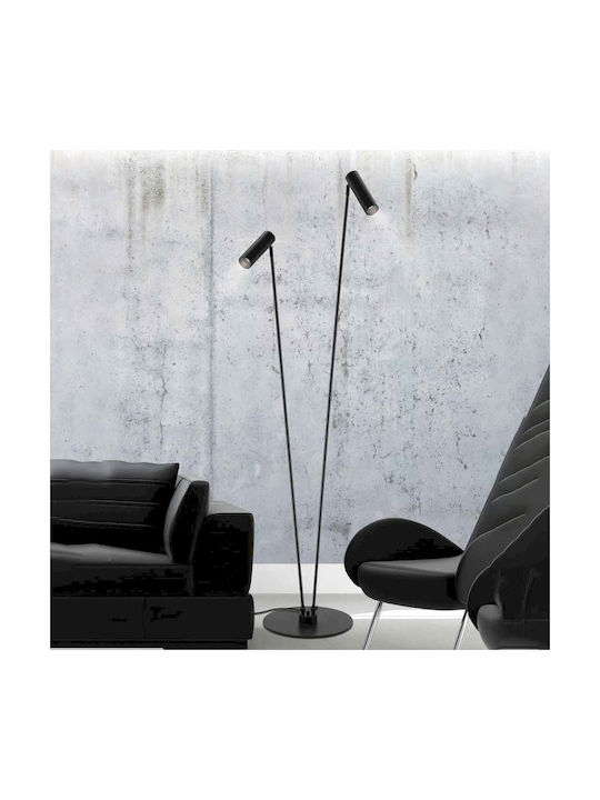Luma Floor Lamp H175xW30cm. with Socket for Bulb GU10 Gold