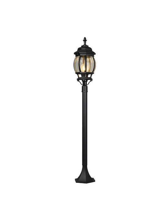 Trio Lighting Φωτιστικό Κολωνάκι Εξωτερικού Χώρου 60W IP44 για Ντουί E27 Μαύρο