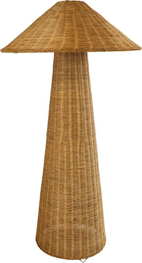 GloboStar Peru Floor Lamp H135xW73cm. with Socket for Bulb E27 Beige