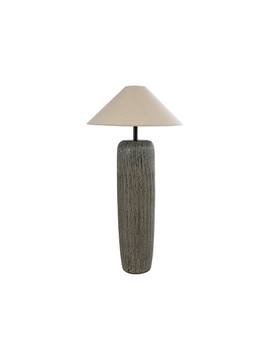 GloboStar Oliana Floor Lamp H110xW55cm. with Socket for Bulb E27 Gray