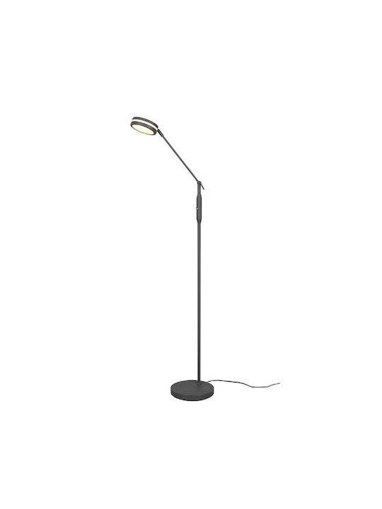 Trio Lighting Franklin LED Floor Lamp H133xW23cm. with Adjustable White Light 650lm Black