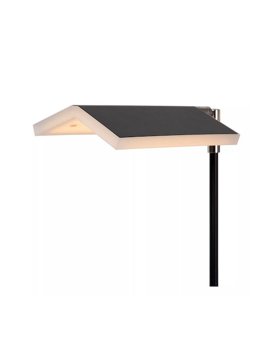 Lucide Lightning Aaron LED Floor Lamp H134xW20cm. with Warm White Light 1000lm Black
