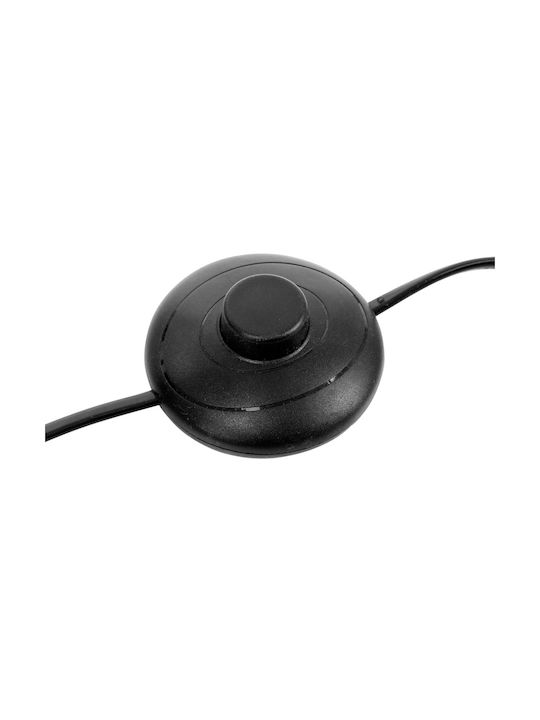Atmosphera Tais Φωτιστικό Δαπέδου Υ143xΜ28.5εκ. με Ντουί για Λαμπτήρα E14 Μαύρο