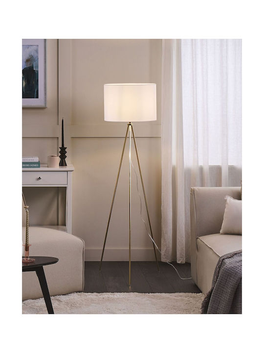 Beliani Floor Lamp H148cm. White