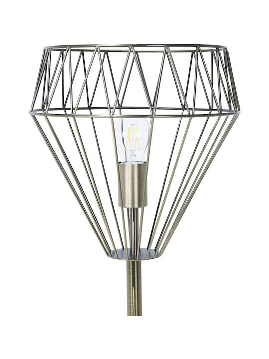 Beliani Stehleuchte H160xB30cm. Silber
