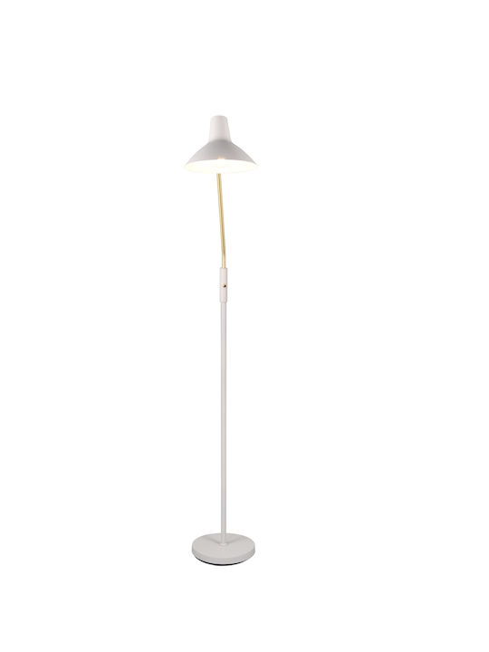Trio Lighting Traveller Floor Lamp H145xW58.2cm. with Socket for Bulb E27 Gray