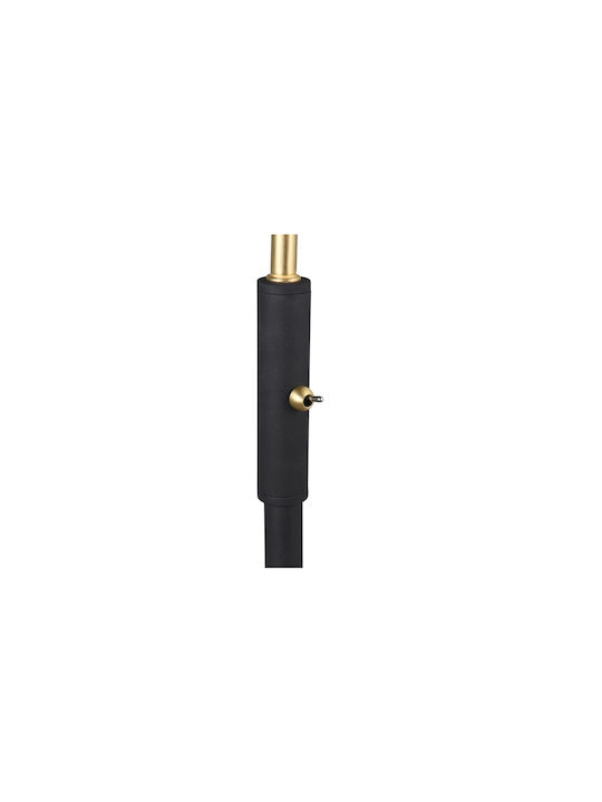 Trio Lighting Traveller Φωτιστικό Δαπέδου Υ145xΜ58.2εκ. με Ντουί για Λαμπτήρα E27 Μαύρο